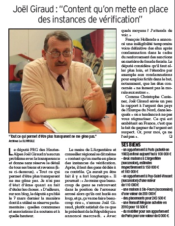 Dl transparence vie politique 120413