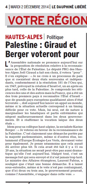 JG et la palestine 021214