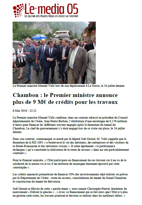 Article web emedia chambon 080316